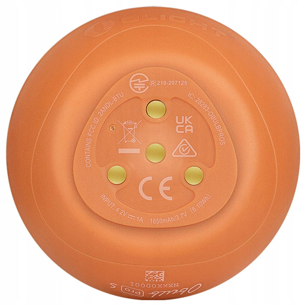 Lampa Olight Obulb pro S pomarańczowa 240lm 156 godzin 1650mAh