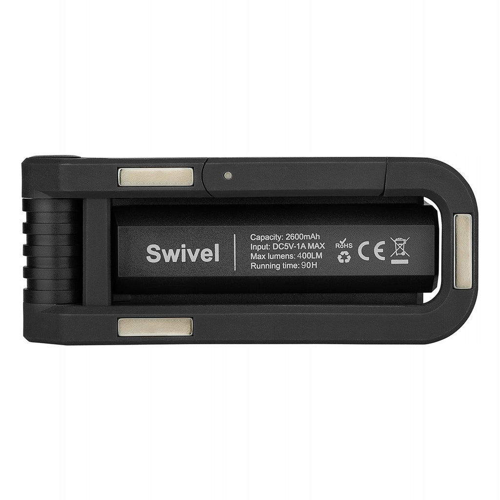 Lampa Olight Swivel Black - 400 lumenów