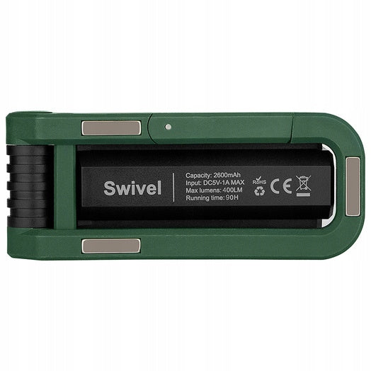 Lampa Olight Swivel Moss Green - 400 lumenów