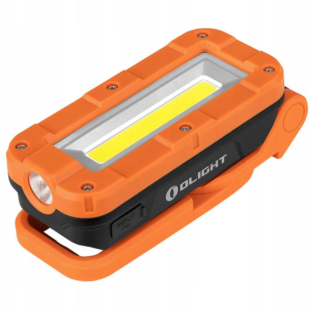 Lampa Olight Swivel Pro Orange - 1100 lumenów do samochodu / majsterkowania