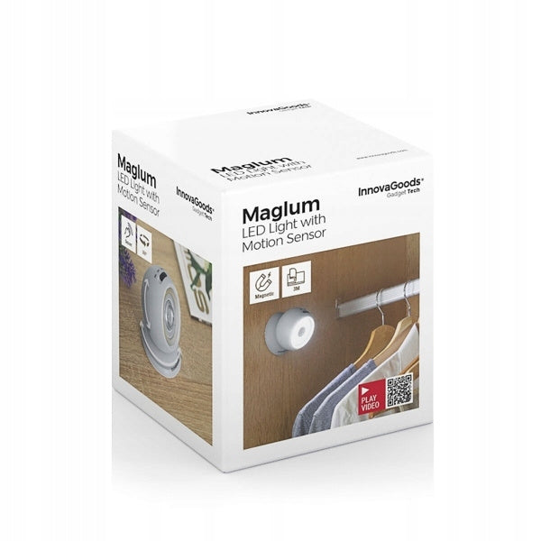 Lampka LED przenośna czujnik ruchu Maglum InnovaGoods