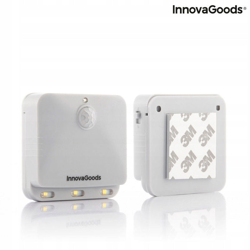 Lampka LED z Czujnikiem Ruchu Lumtoo InnovaGoods 2 Sztuk światło na czujnik