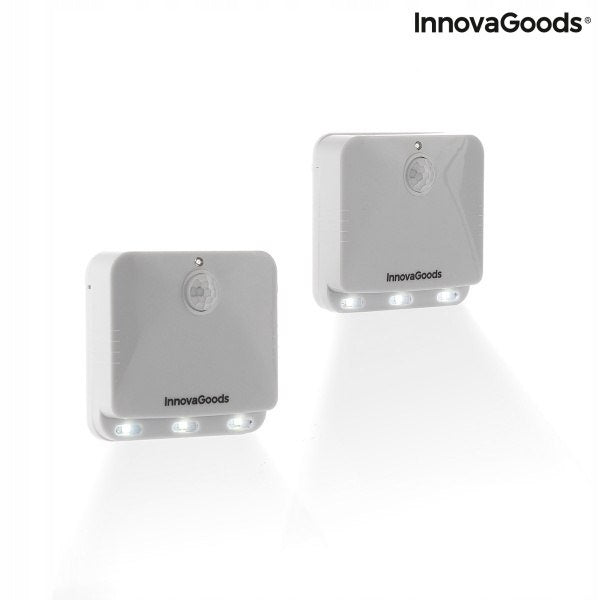 Lampka LED z Czujnikiem Ruchu Lumtoo InnovaGoods 2 Sztuk światło na czujnik