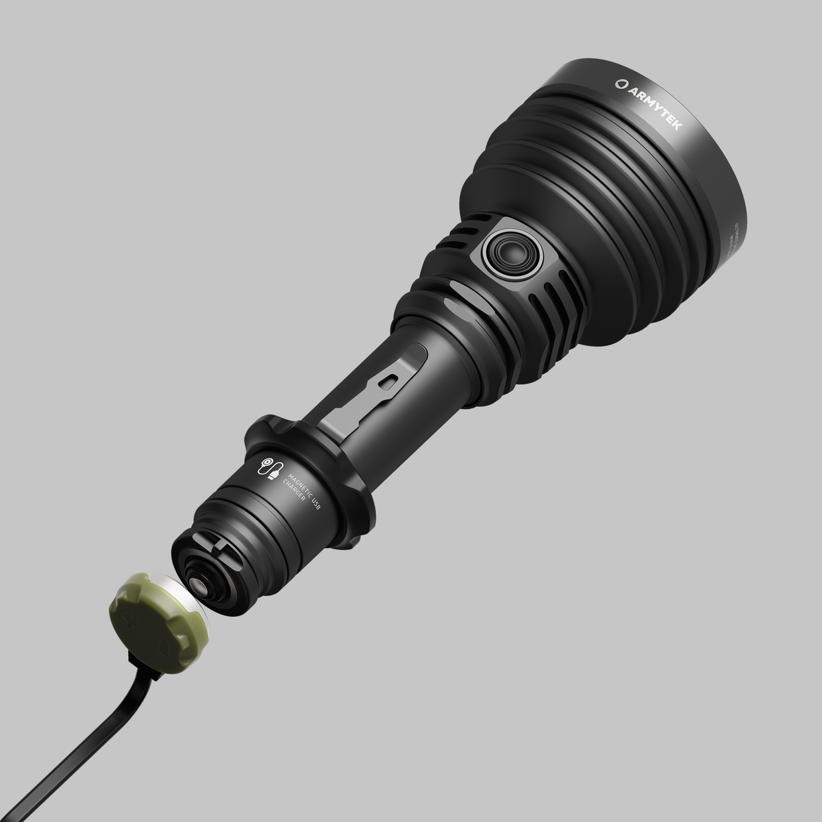 Latarka Armytek Barracuda Pro Max Magnet USB pcb White