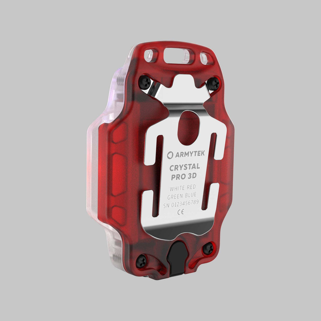 Latarka Armytek Crystal Pro 3D Red