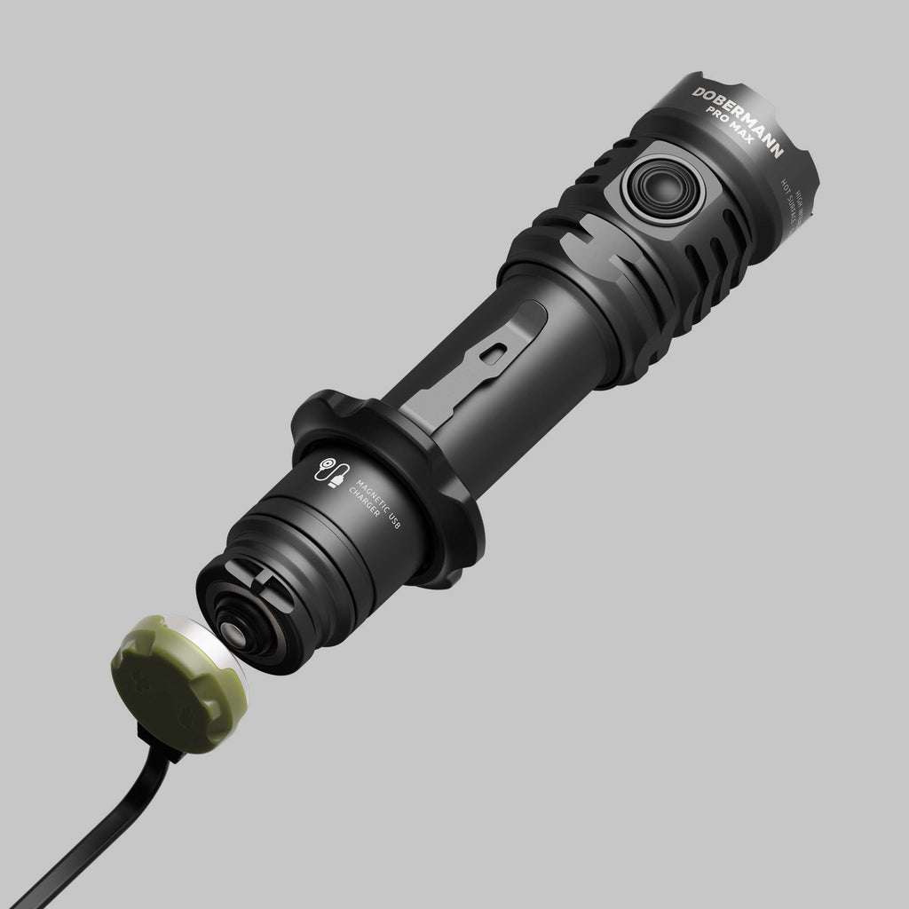 Latarka Armytek Dobermann Pro Max Magnet USB pcb White