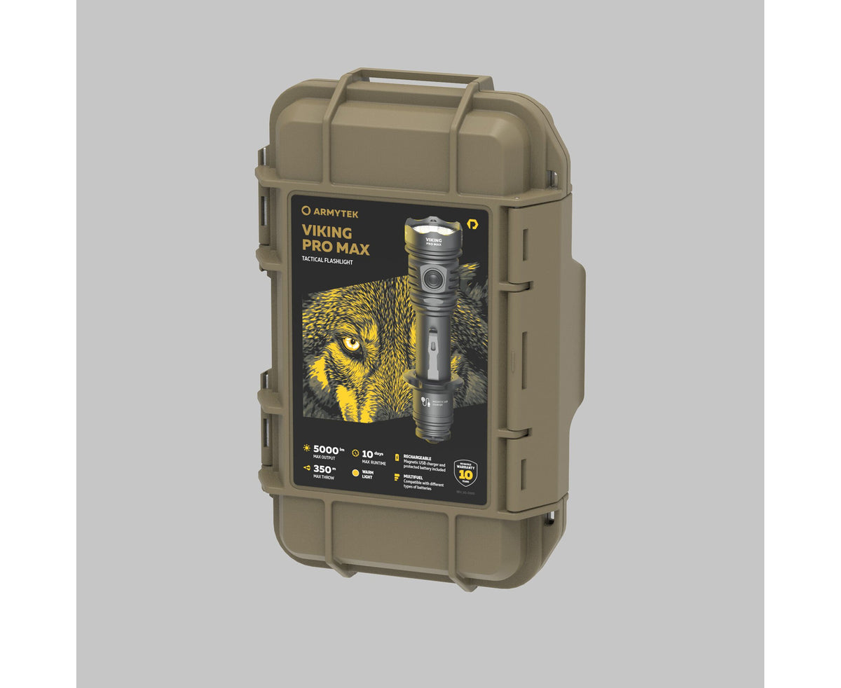 Latarka Armytek Viking Pro Max Magnet USB pcb Warm