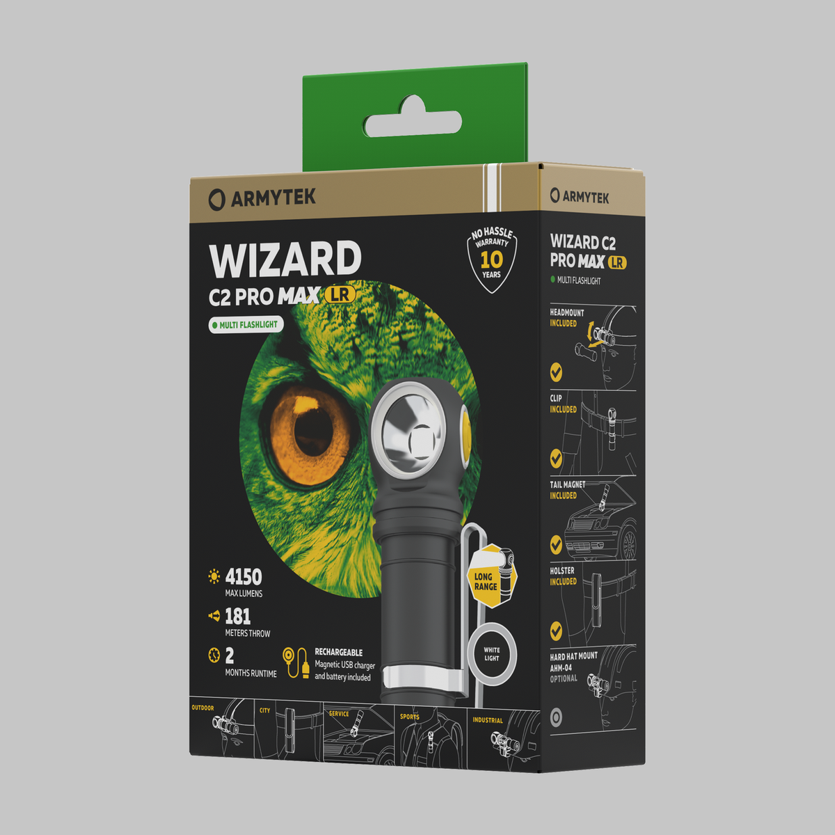 Latarka Armytek Wizard C2 Pro Max lr pcb White