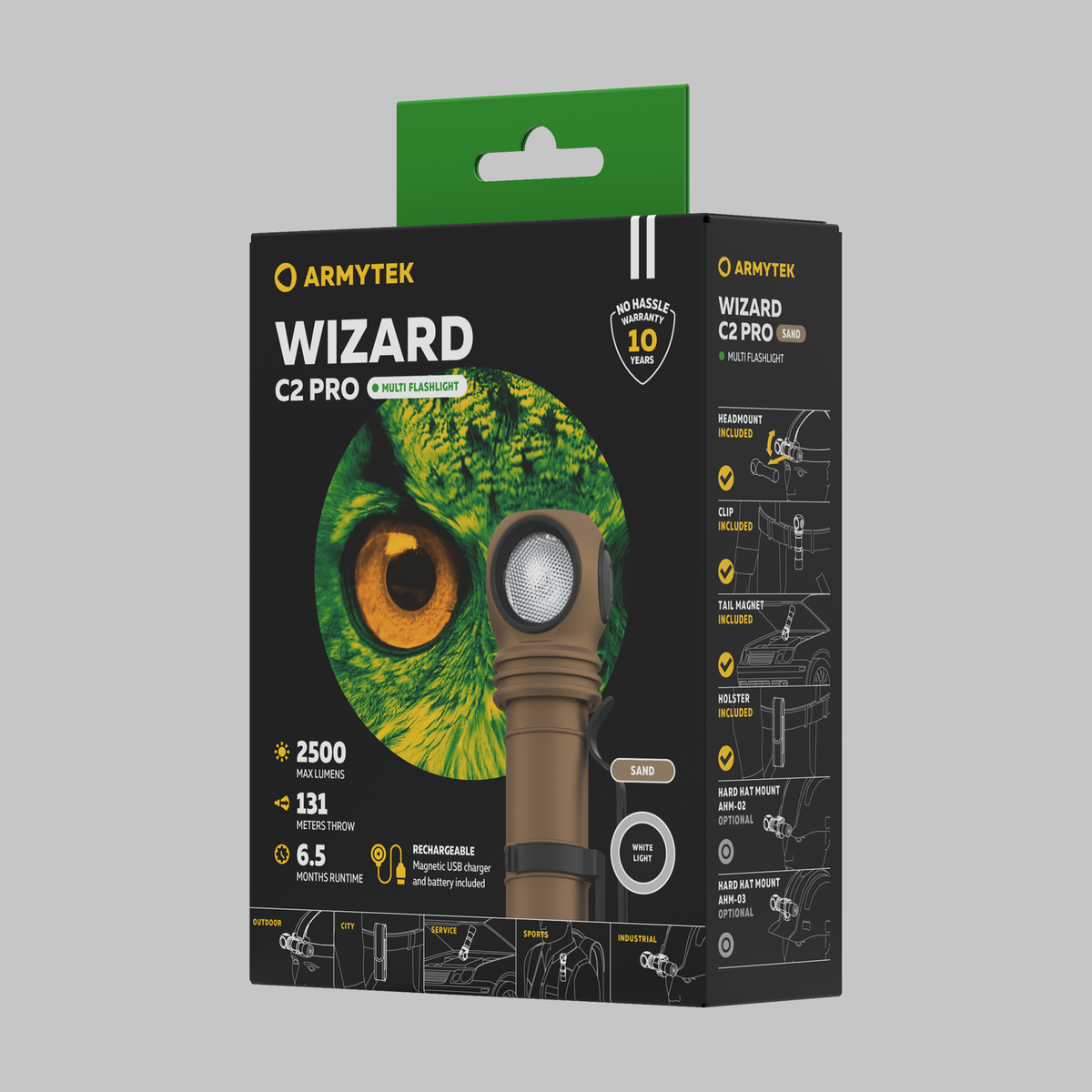 Latarka Armytek Wizard C2 Pro Sand