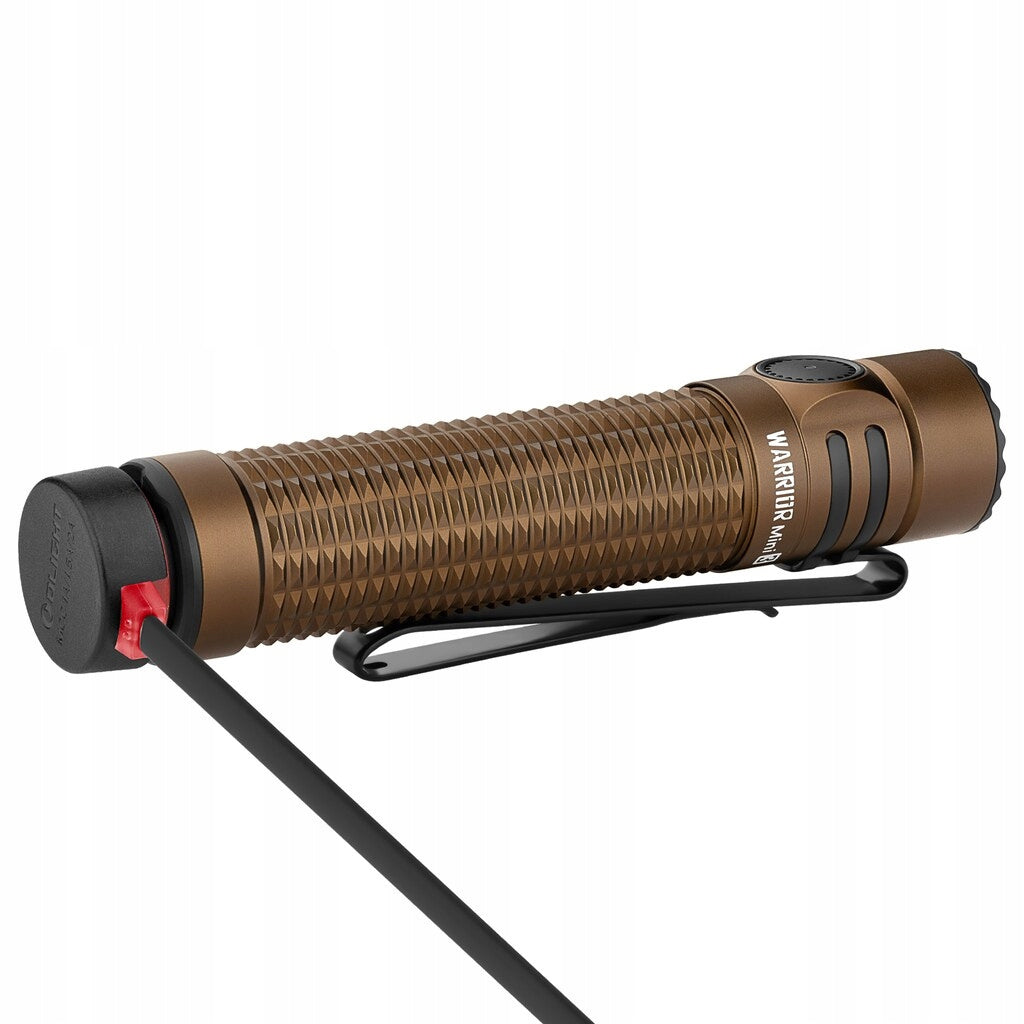 Latarka EDC Olight Warrior Mini 3 Desert Tan - 1750 lumenów