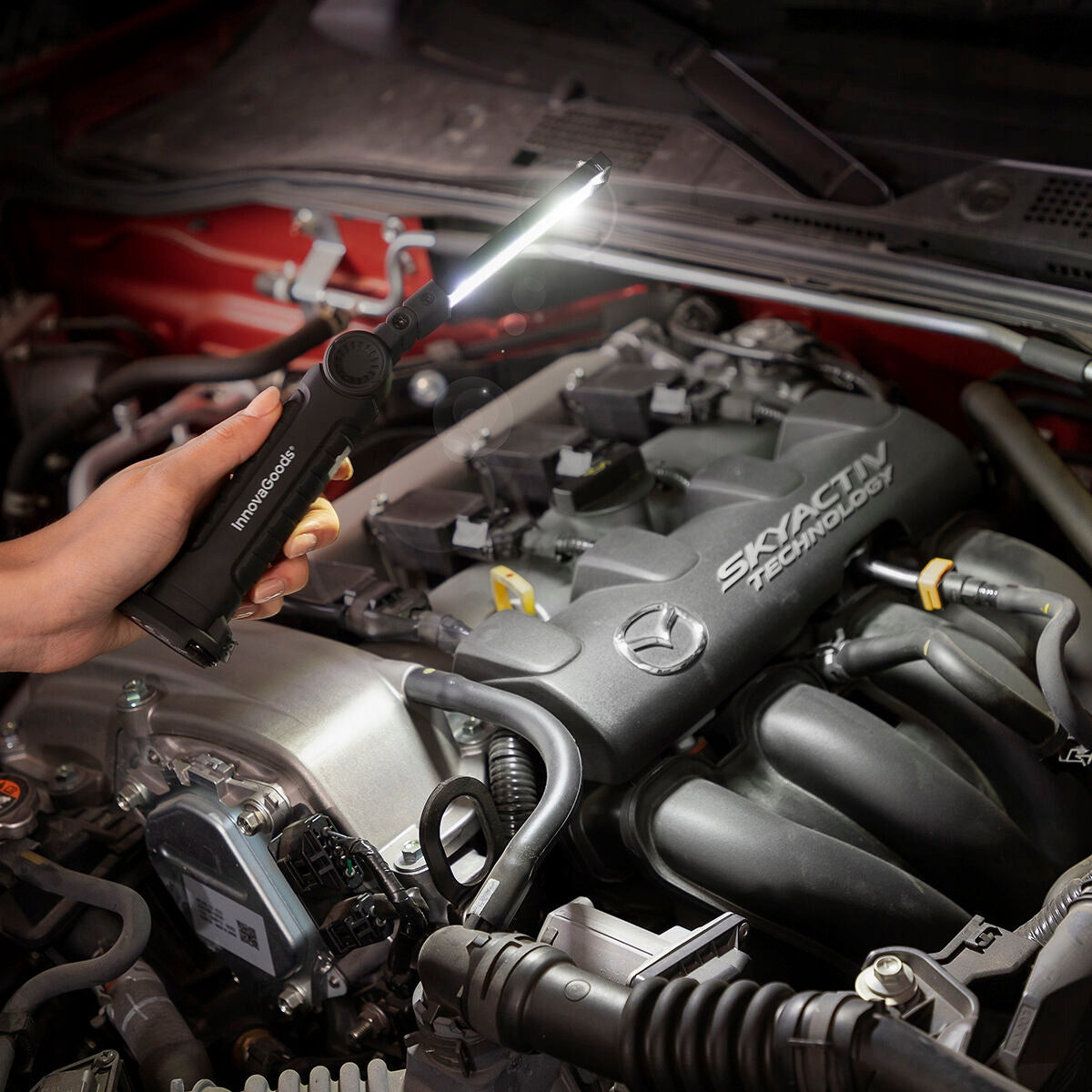 Latarka LED 5w1 Litooler 360 InnovaGoods Niezawodne światło warsztat auto