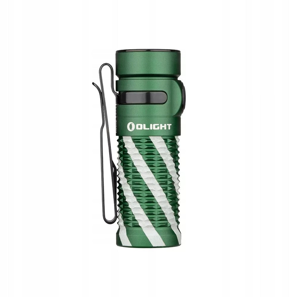 Latarka Olight Baton 3 ciemno zielona Limited christmas 1200lm 166m 20 dni