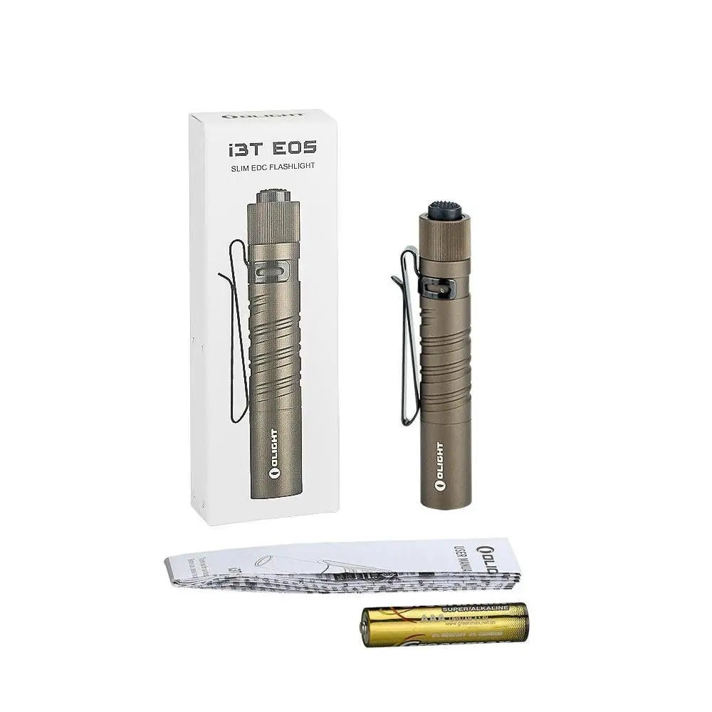 Latarka Olight I3T eos piaskowa 180lm 60m 16 min ipx8