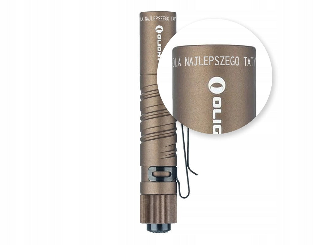 Latarka Olight I3T eos piaskowa 180lm 60m 16 min ipx8