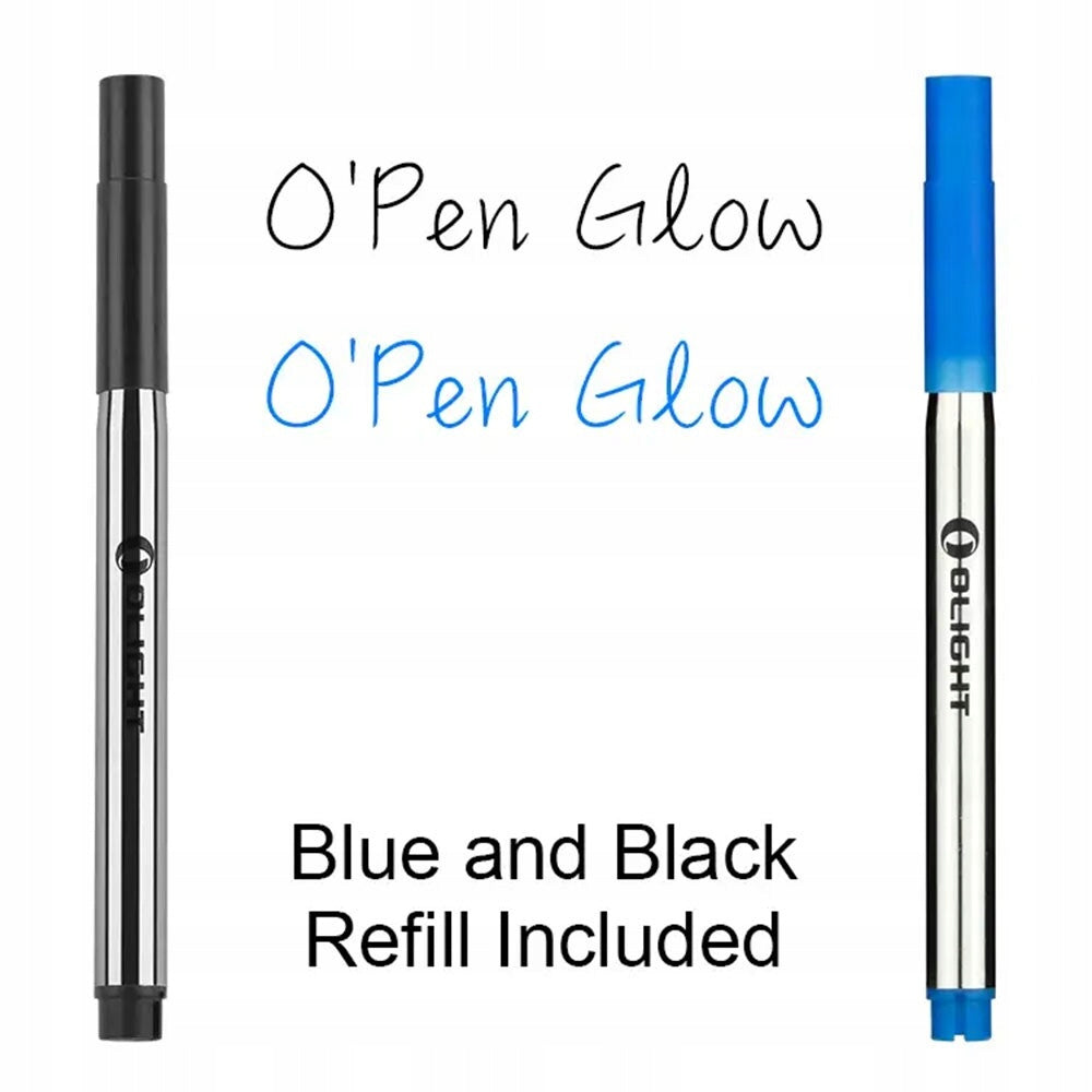 Latarka Olight Open Glow różowa 120lm 14m 6 min długopis świecący