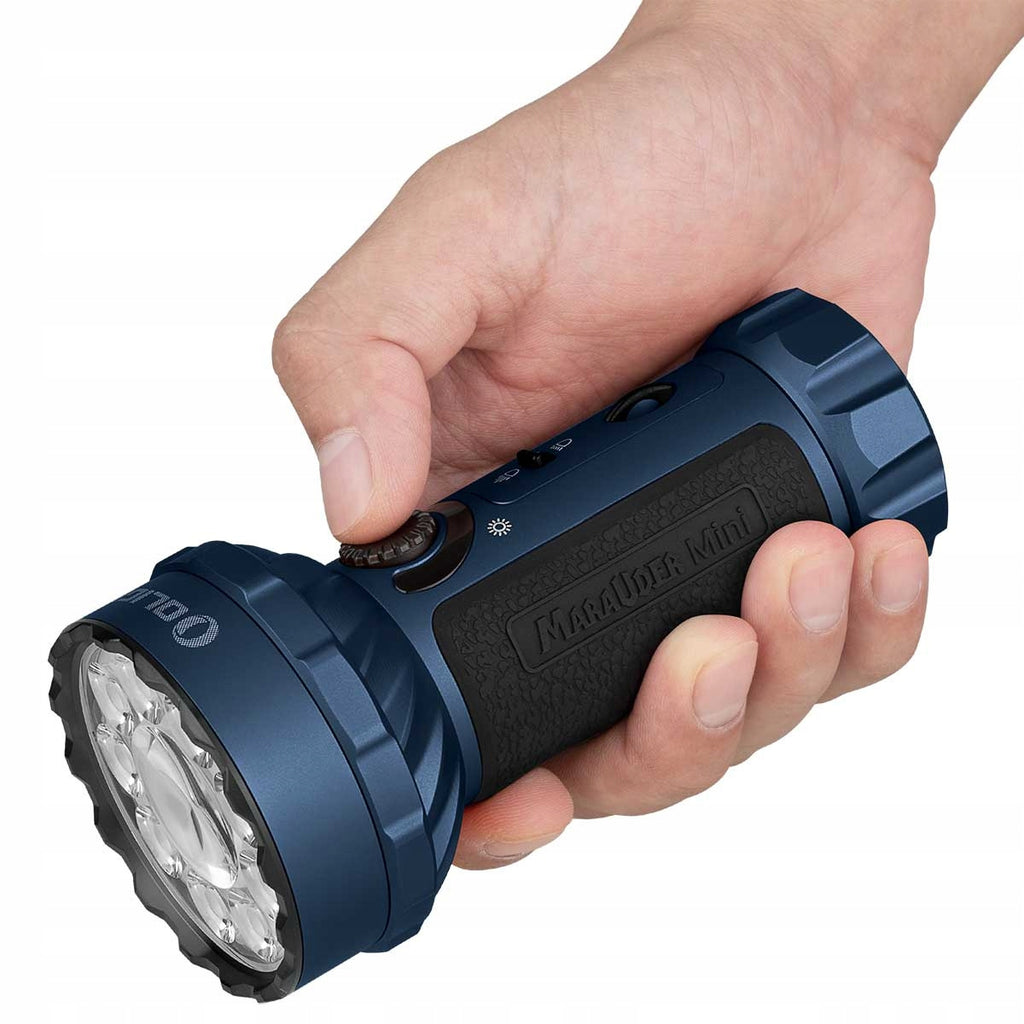 Latarka akumulatorowa EDC Olight Marauder Mini Midnight Blue - 7000 lumenów