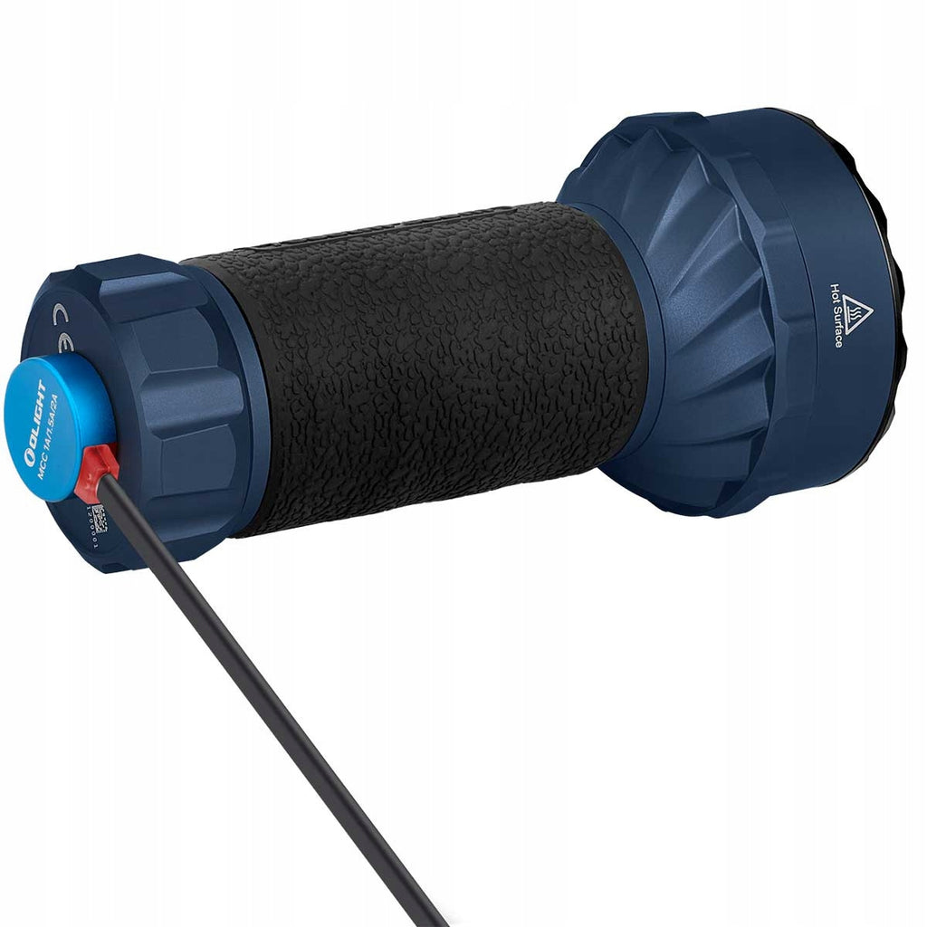 Latarka akumulatorowa EDC Olight Marauder Mini Midnight Blue - 7000 lumenów