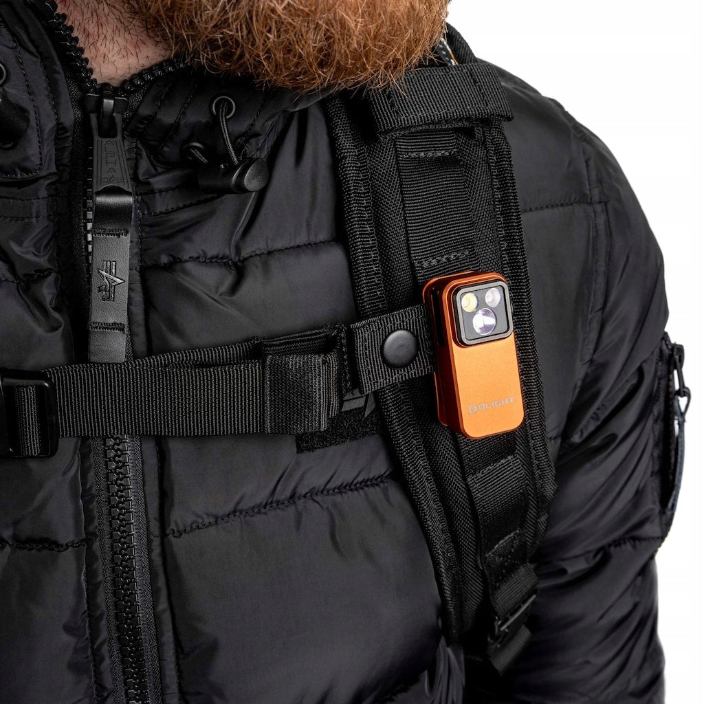 Latarka akumulatorowa wielofunkcyjna EDC Olight Oclip Pro Orange 500 lm