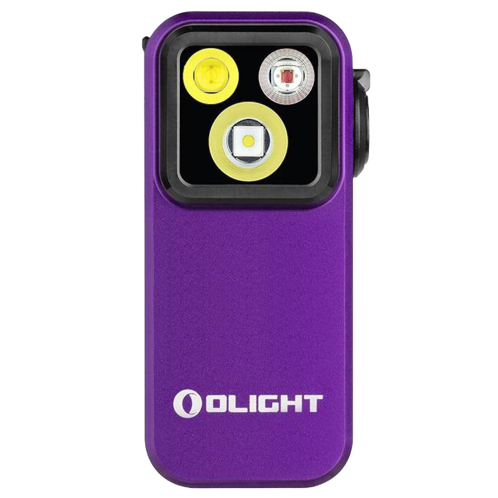 Latarka akumulatorowa wielofunkcyjna EDC Olight Oclip Pro Purple - 500 lm