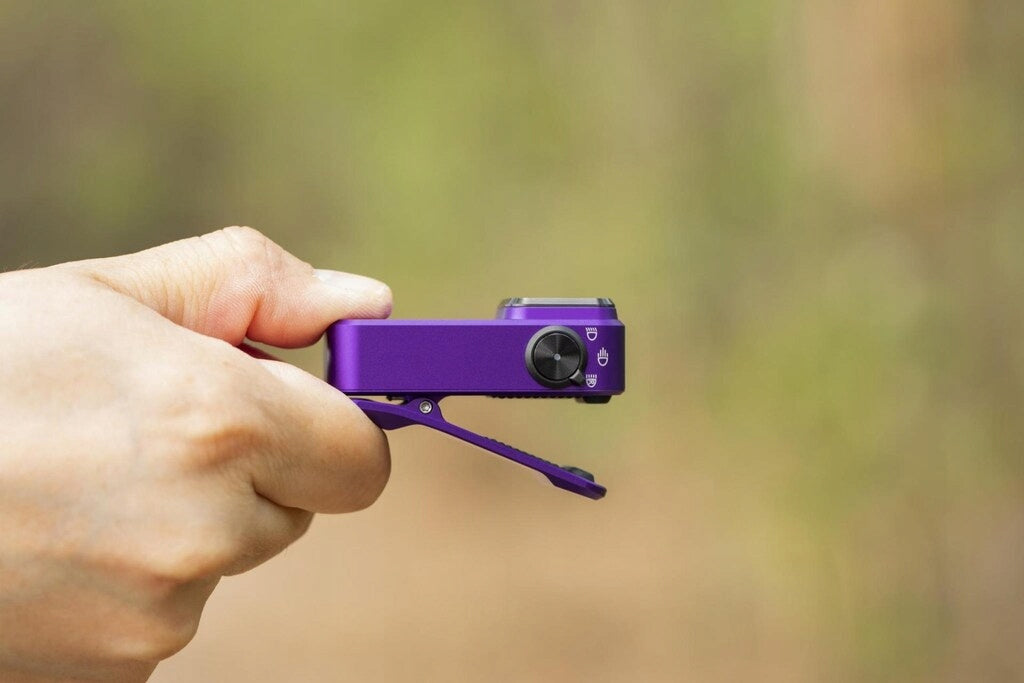 Latarka akumulatorowa wielofunkcyjna EDC Olight Oclip Pro Purple - 500 lm