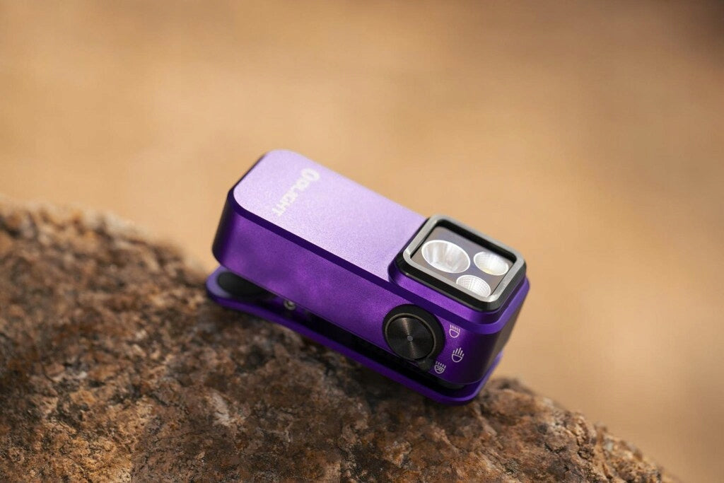 Latarka akumulatorowa wielofunkcyjna EDC Olight Oclip Pro Purple - 500 lm