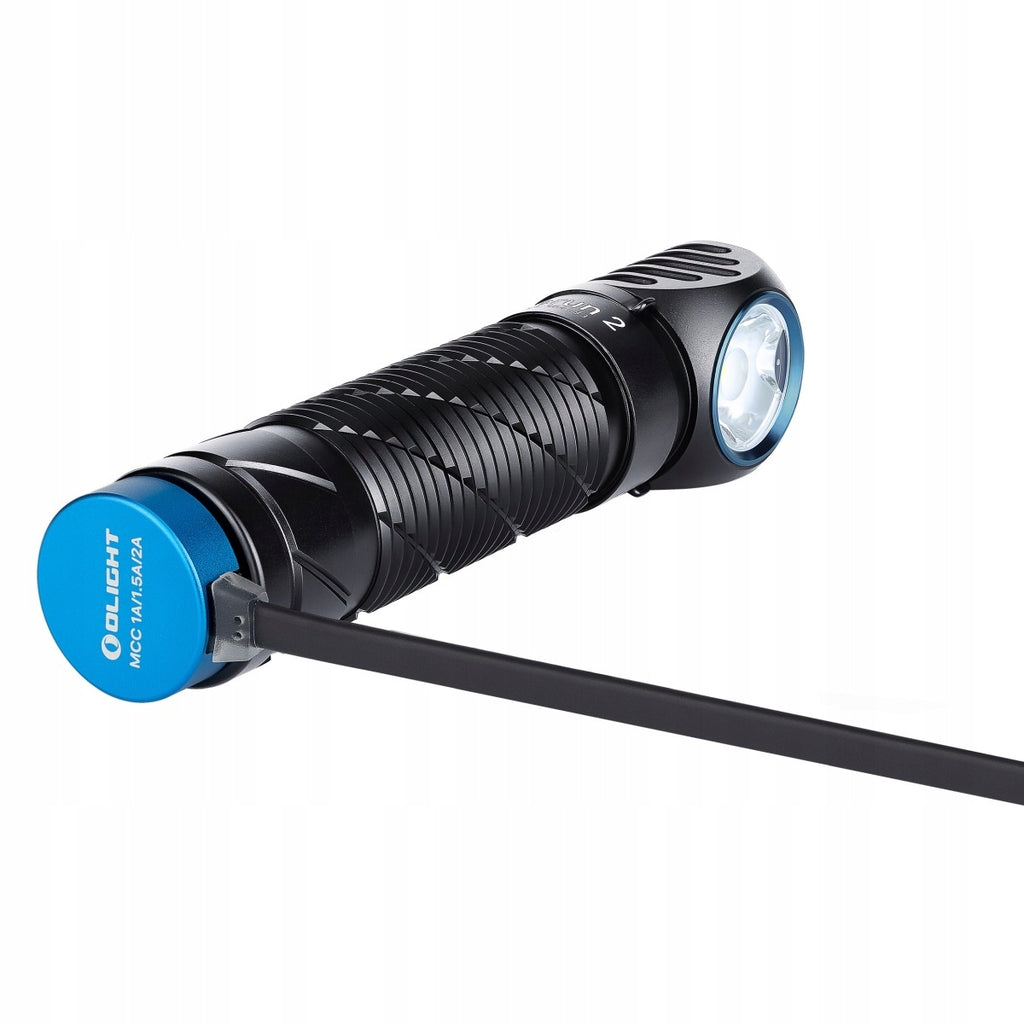 Latarka czołowa LED Olight Perun 2 piaskowa 2500lm 166m 10 dni