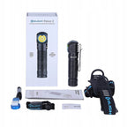 Latarka czołowa LED Olight Perun 2 piaskowa 2500lm 166m 10 dni