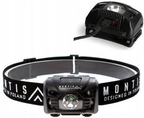 Latarka czołowa Montis 100 lm LED