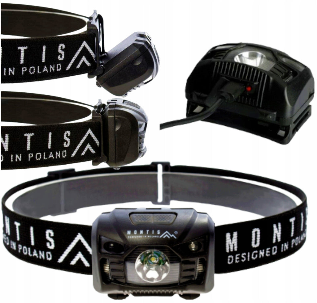 Latarka czołowa Montis 100 lm LED