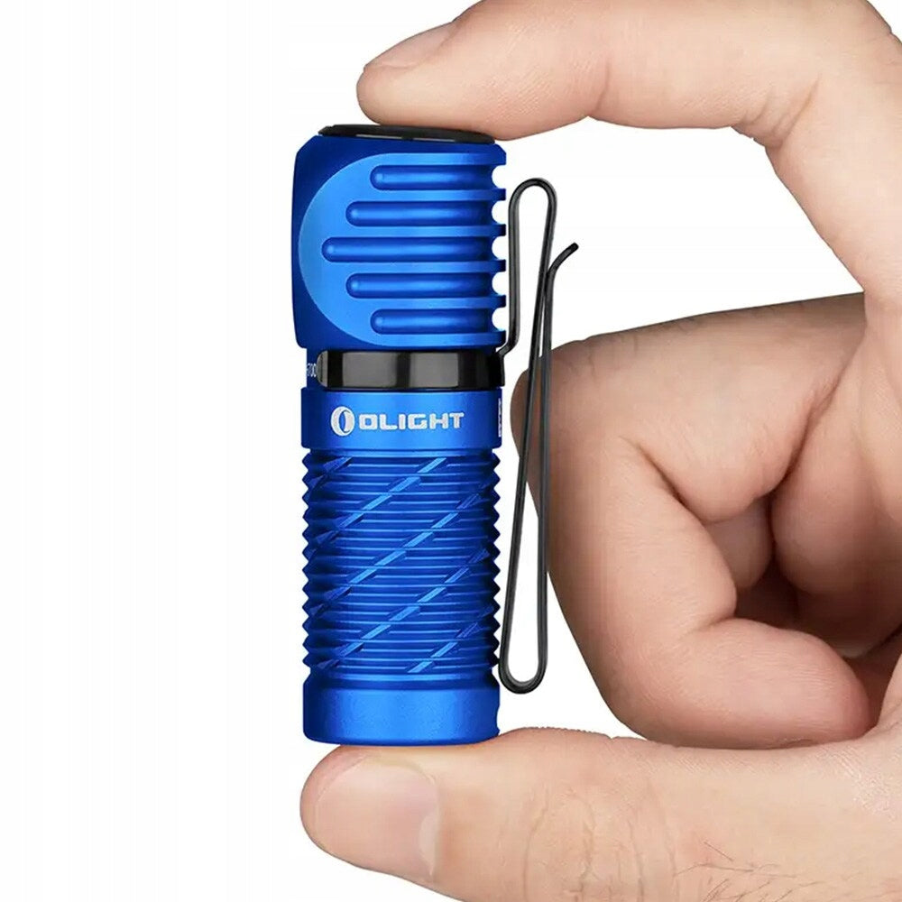 Latarka czołowa Olight Perun 2 Mini niebieska cw 1100lm 150m 10 dni