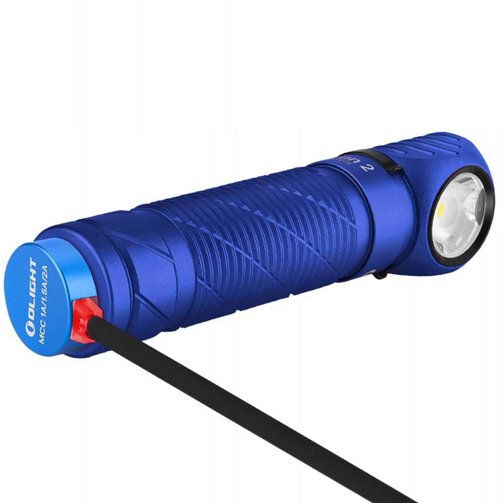 Latarka czołowa Olight Perun 2 niebieska 2500lm 166m 10 dni