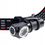 Latarka czołowa PNI F75 z diodą LED 6W 600 lm aluminiowa IPX4