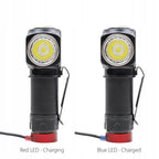 Latarka czołowa PNI F75 z diodą LED 6W 600 lm aluminiowa IPX4