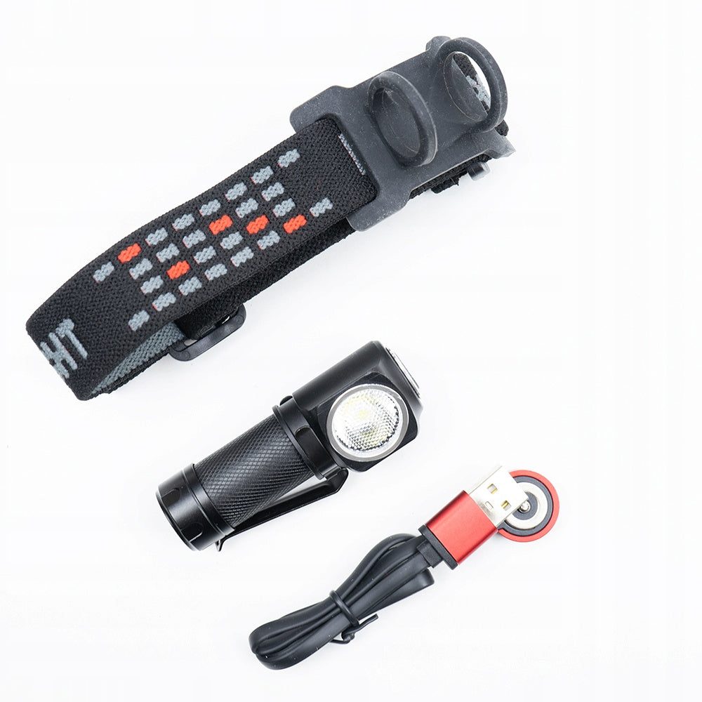 Latarka czołowa PNI F75 z diodą LED 6W 600 lm aluminiowa IPX4