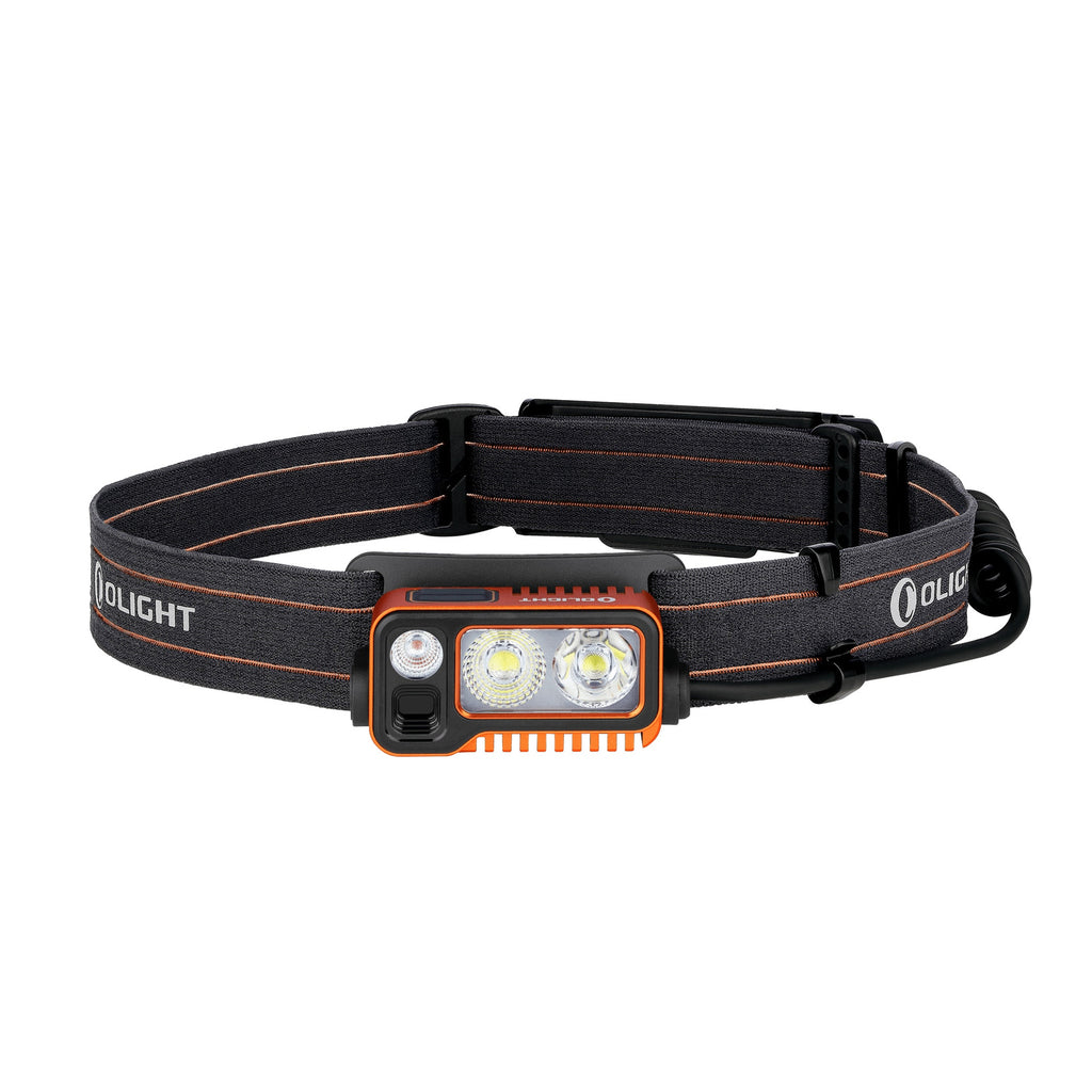 Latarka czołowa czołówka Olight Array 2 Pro Orange - 1500 lumenów