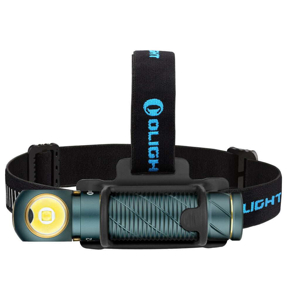 Latarka czołowa i kątowa EDC Olight Perun 2 Dream Blue z opaską - 2500 lm