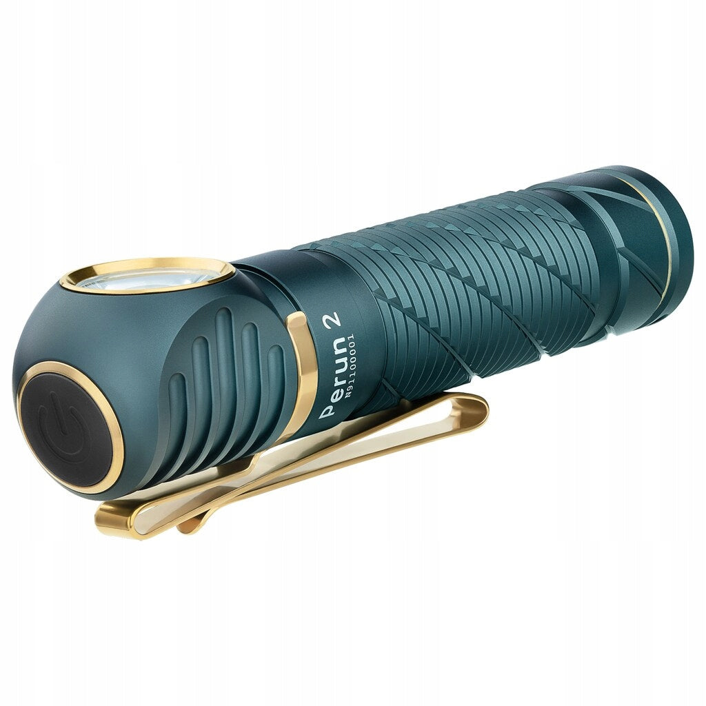 Latarka czołowa i kątowa EDC Olight Perun 2 Dream Blue z opaską - 2500 lm