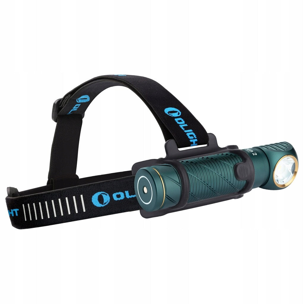Latarka czołowa i kątowa EDC Olight Perun 2 Dream Blue z opaską - 2500 lm