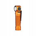 Latarka czołowa i kątowa EDC Olight Perun 3 Orange z opaską - 3000 lumenów