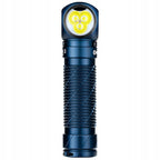 Latarka czołowa i kątowa Olight Perun 3 Midnight Blue z opaską 3000 lumenów