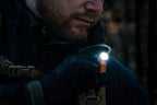 Latarka czołowa i kątowa Olight Perun 3 Mini pomarańczowa 1250lm 155m 10dni