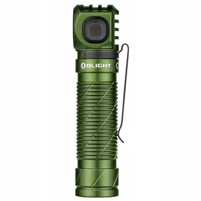 Latarka czołowa i kątowa Olight Perun 3 od Green z opaską - 3000 lumenów