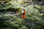 Latarka czołowa kątowa Olight Perun 3 Mini Premium Orange z opaską 1250 lm