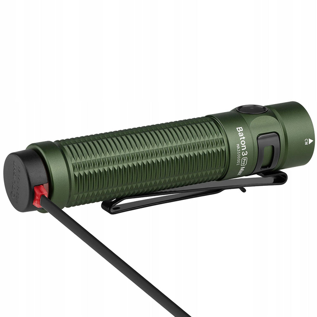 Latarka klasyczna LED Olight Baton 3 Pro Max od zielona 2500lm 145m 60 dni