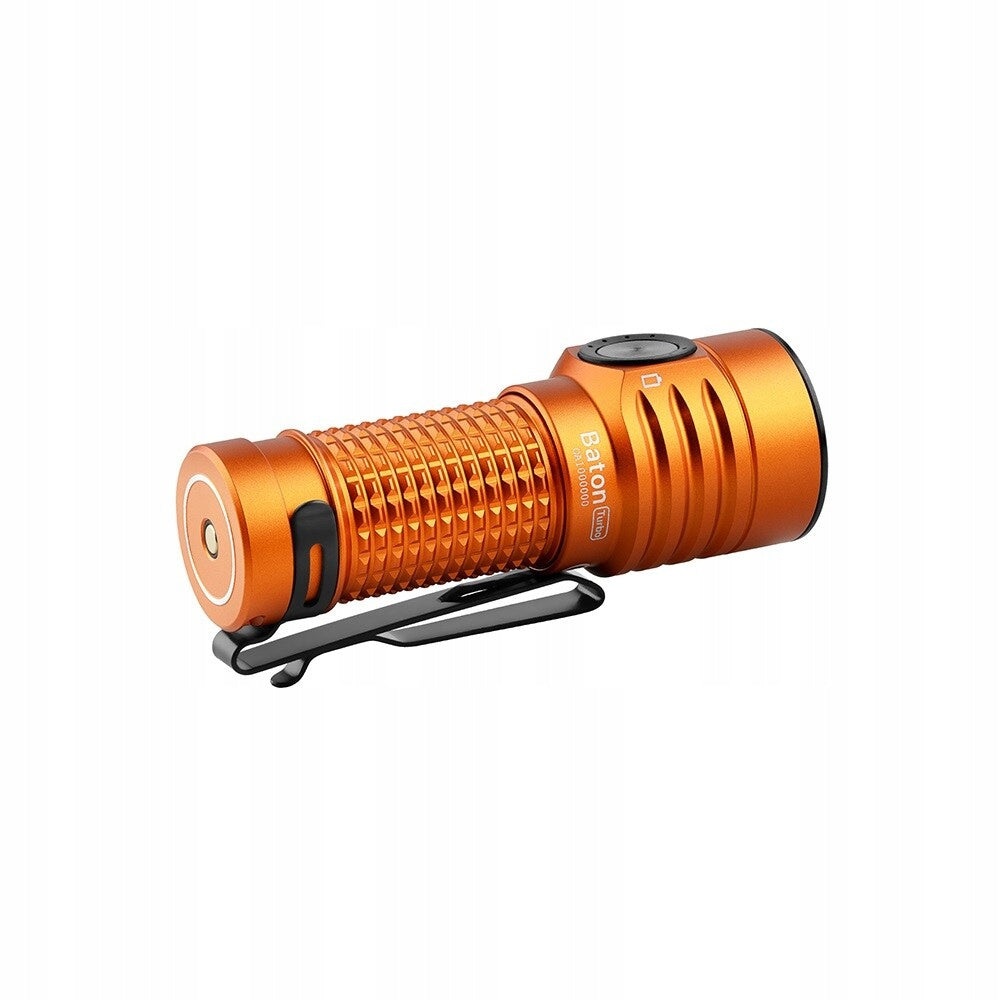 Latarka klasyczna LED Olight Baton Turbo pomarańczowa 1000lm 510m 50 dni