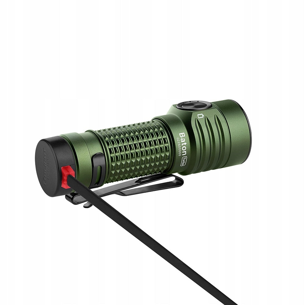 Latarka klasyczna LED Olight Baton TurboOD zielona 1000lm 510m 50 dni