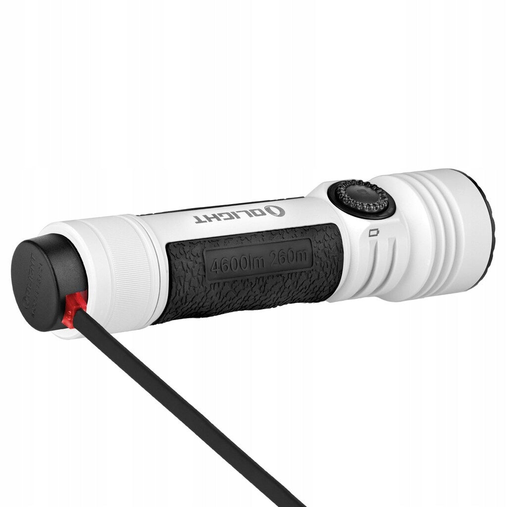 Latarka klasyczna LED Olight Seeker 4 Pro biała 4600lm 260m 15 dni
