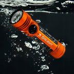 Latarka klasyczna LED Olight Seeker 4 Pro pomarańczowa 4600lm 260m 15 dni