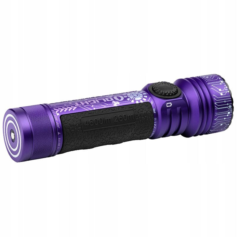 Latarka klasyczna LED Olight Seeker 4 Pro purpurowa 4600lm 260m 15 dni