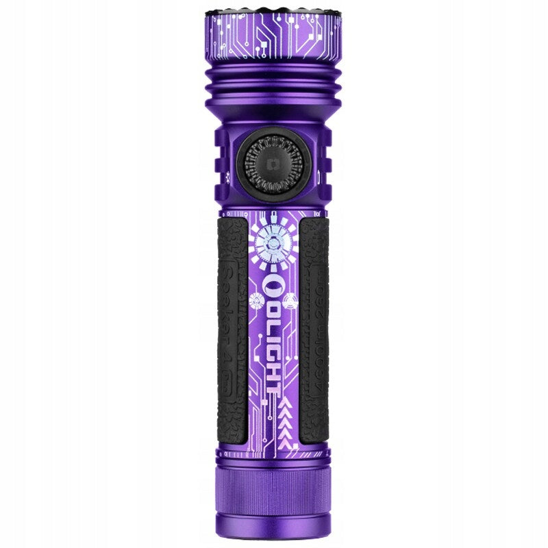 Latarka klasyczna LED Olight Seeker 4 Pro purpurowa 4600lm 260m 15 dni